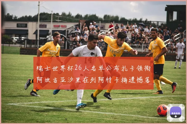 瑞士世界杯26人名单公布扎卡领衔阿坎吉亚沙里在列阿特卡梅遗憾落选